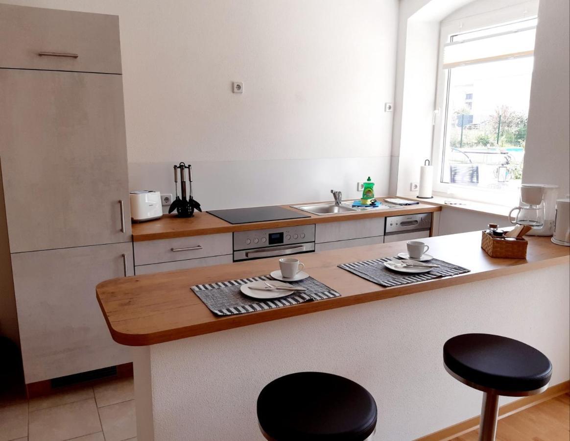Stadtoase Geraeumige Gaestewohnungen Mit Balkon, Komfort, Modernitaet Und Ruhe, Fuer Monteure Geeignet, Free Wifi Frankenberg ภายนอก รูปภาพ